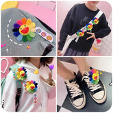 KPop Sun Flower Brooch Cute Plush