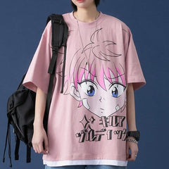 Japanese Harajuku Couple T-shirt