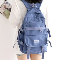 Backpack for Girls Korean Large-capacity School Bag