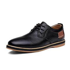 Men Oxford Genuine Leather Business Shoes Plus Size 14