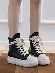 RICK OWENS Bumper Leather sneakers