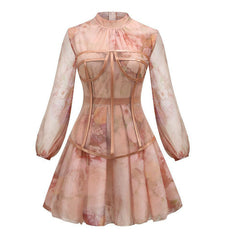Sexy Aline Cocktail Dress with Long Sleeve