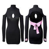 Japanese Sexy CatGirl Cos 3D Cat Paw Dress