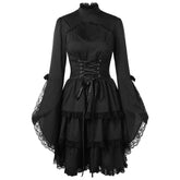 Gothic Corset Dress Halloween Party Steampunk Dresses