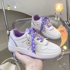 Harajuku Japanese Sakura Sneakers Walking Shoes