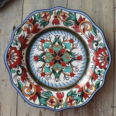 Hand-painted Ceramic Plate