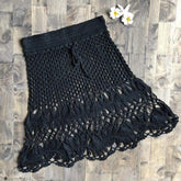 Hand Woven Boho Mini Skirt