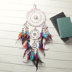 Five Rings Galaxy Dream Catcher
