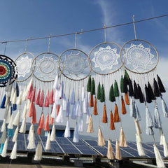 Groovy Dreamcatcher with Tassels (11 Colors)