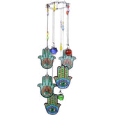 Hamsa Hand Suncatcher Wind Chime