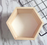 Hexagon Wall Shelf