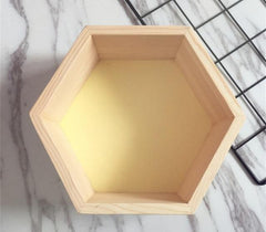 Hexagon Wall Shelf
