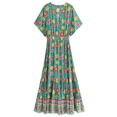 Eirlys Floral Boho Maxi Dress