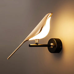Golden Bird Wall Light