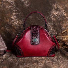 Genuine Leather Vintage Handbag