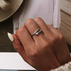 Sterling Silver Snake Ring