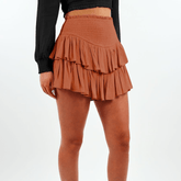 Delilah Ruffle Mini Skirt