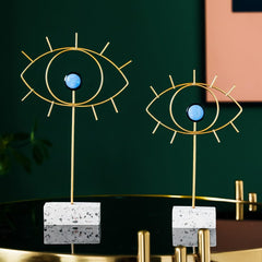 Evil Eye Decor Ornament Figurines
