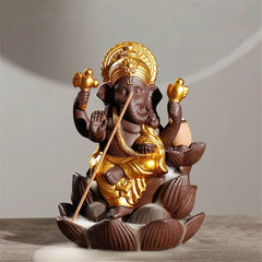 Ganesha Backflow Incense Burner