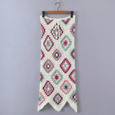 Harper Crochet Midi Skirt