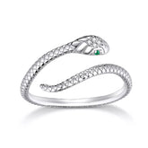 Sterling Silver Snake Ring