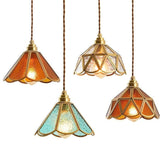 Vintage Glass Pendant Lights