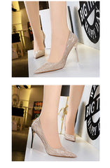 formal shoes, dress shoes Pointed Toe High Heel Prom Wedding Shoes