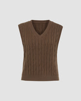 Rudimental Knitted Vest