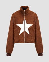 Lavender Twilight Teddy Zip Jacket