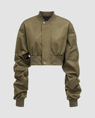 Contrivance Crop Zip Jacket