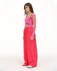 Times Square Oversized Cargo Pants