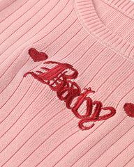 Retro Love Knitted Top