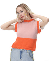 Oversized Vermillion Vest Top