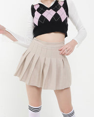 Moonrise Camper Pleated Skirt