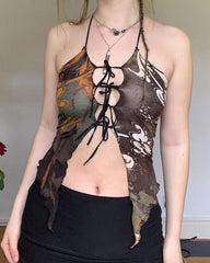 Themis Split Wing Top