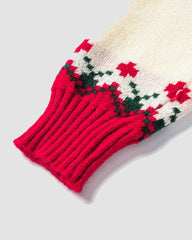 Festive Cherry Bomb Oversized Jumper