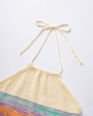 Landscape Halter Knit Top