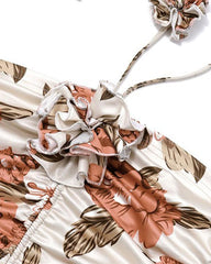 Halter Rosebed Tube Top