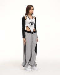 Lightning Speed Oversized Parachute Pants