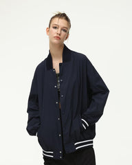 Vixen Oversized Academia Bomber Jacket