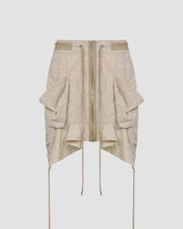Utility Shoestring Cargo Skirt
