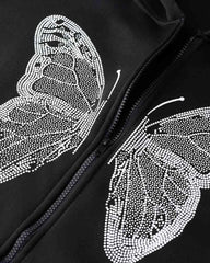 Butterfly Extract Graphic Hoodie