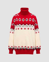 Festive Cherry Bomb Oversized Jumper