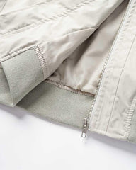 Silentwell Oversized Bomber Zip Jacket