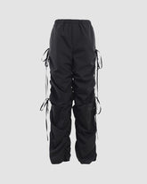 Vernacular Mechanic High Waisted Tie Cargo Pants