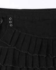 Alickina Grunge Mini Skirt