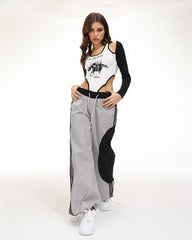 Lightning Speed Oversized Parachute Pants