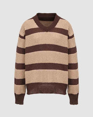 Burrow Fields Stripe Knit Sweater