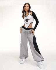 Lightning Speed Oversized Parachute Pants