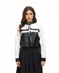 Monostein Pleather Jacket